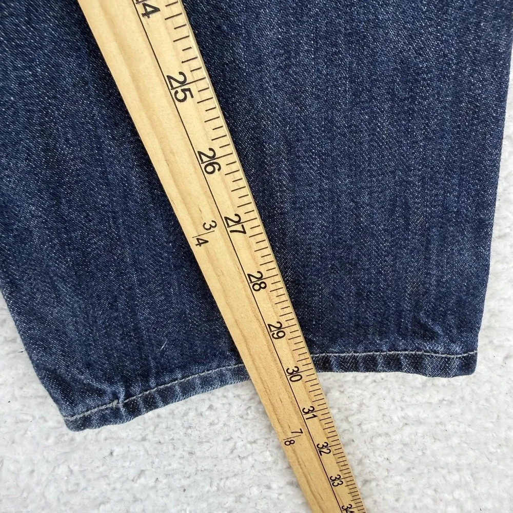 Banana Republic Jeans Mens 32x30 Blue Slim Straight 100% Cotton Denim Pants